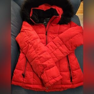 Calvin Klein RED winter puffer jacket